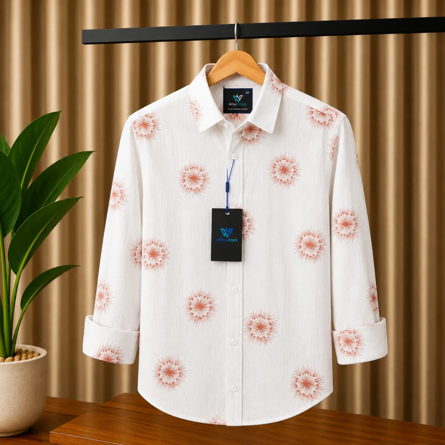 Premium Zafran Printed Shirt