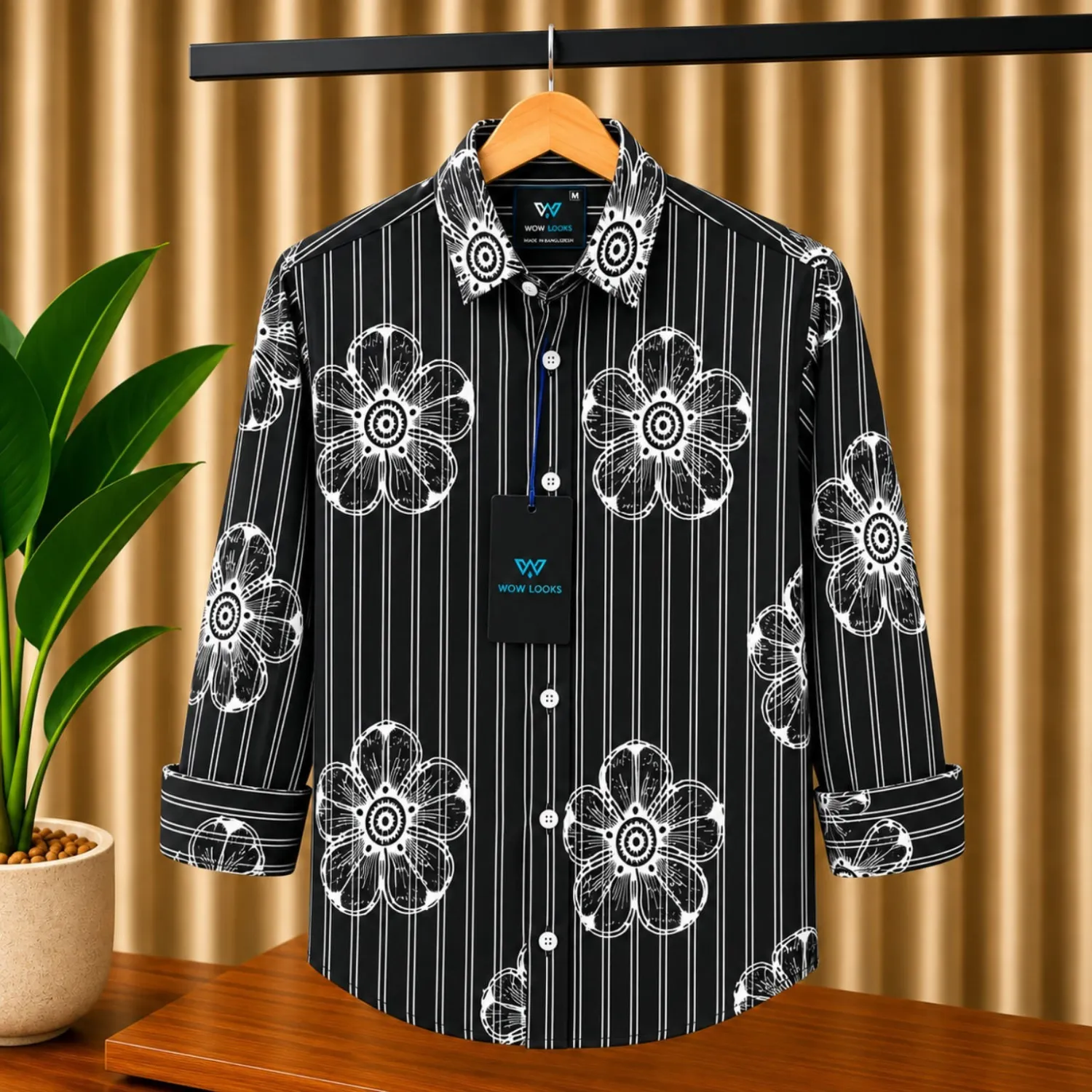 Premium Zafran Printed Shirt