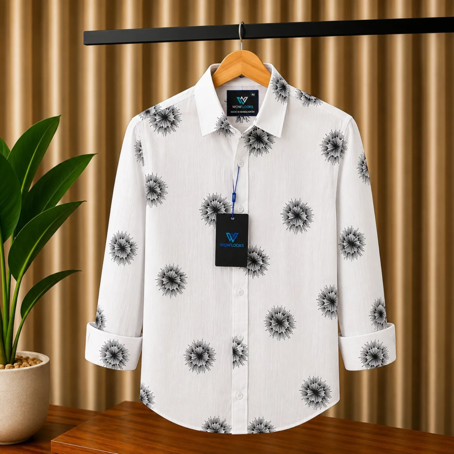 Premium Zafran Printed Shirt