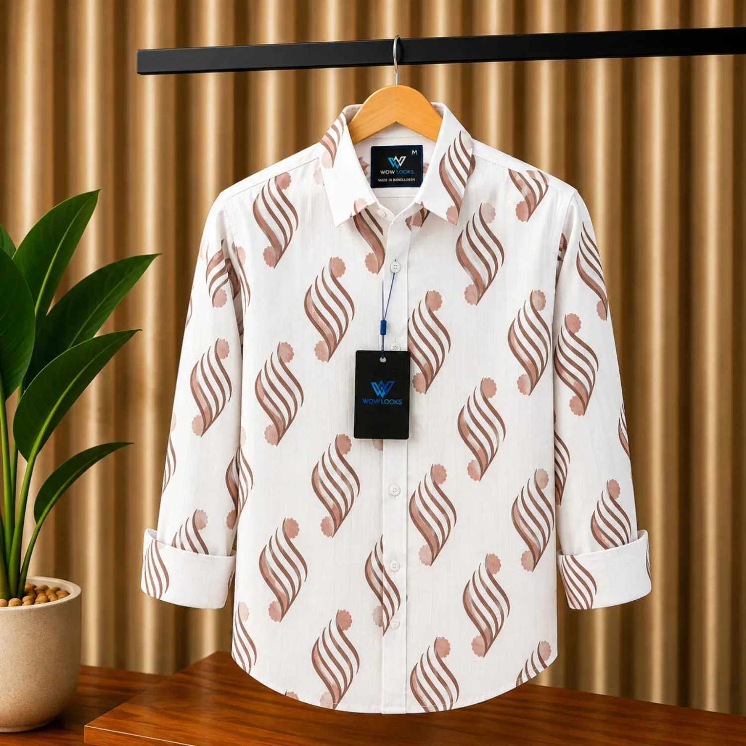 Premium Zafran Printed Shirt